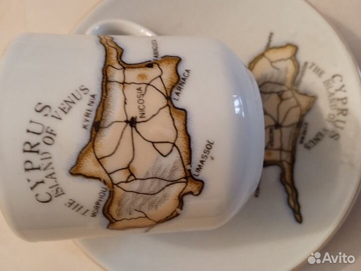 Кофейные чашки Китай 6 пар + пара лфз