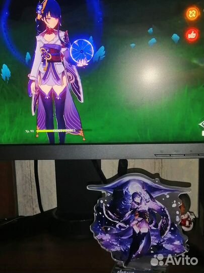 Акриловая фигурка геншин Райден