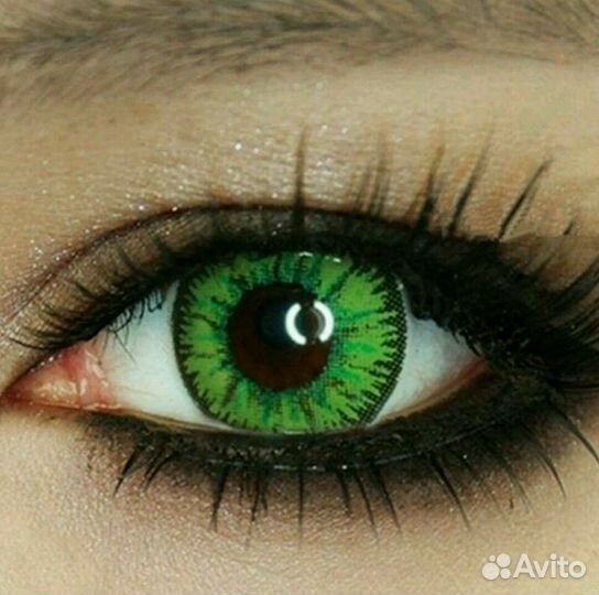 Цветные линзы + подарок контейнер