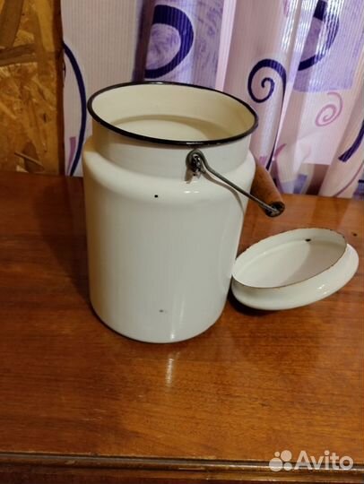 Бидон эмалированный СССР