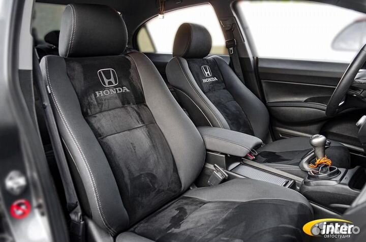 Авточехлы из экокожи Honda Civic 4D (8th)
