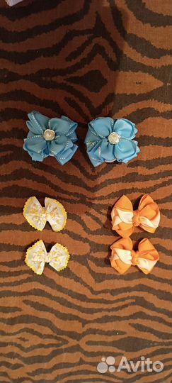 Набор бантиков-малышек на первые хвостики