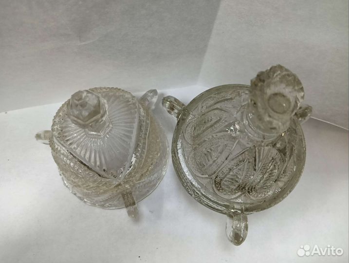 Лампадки старинные стекло дефекты