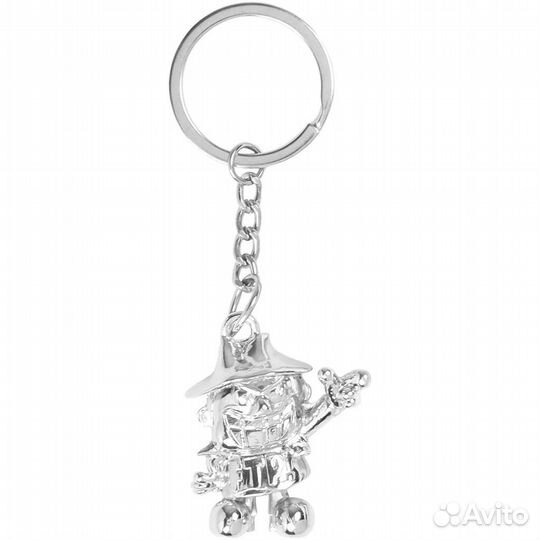 Boris chrome keychain
