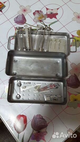 Советский стерилизатор для шприцов