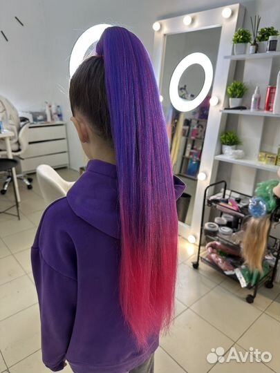 Хвост на резинке