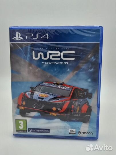 Игра WRC Generations (PS4, диск)