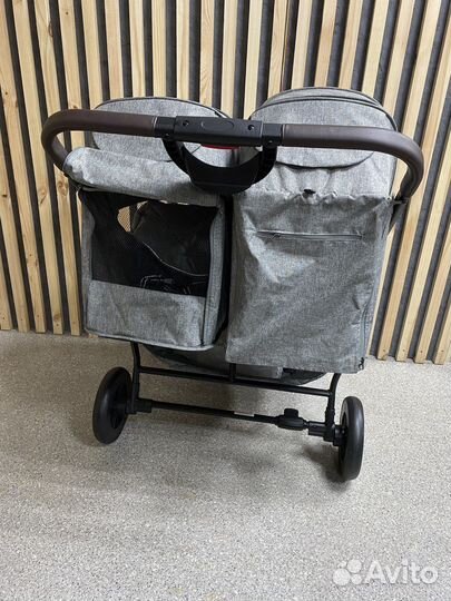 Коляска для двойни прогулочная NEW