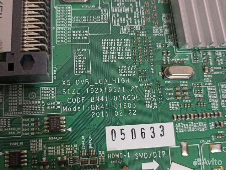 Материнская плата BN41-01603C samsung LE32D550K1W