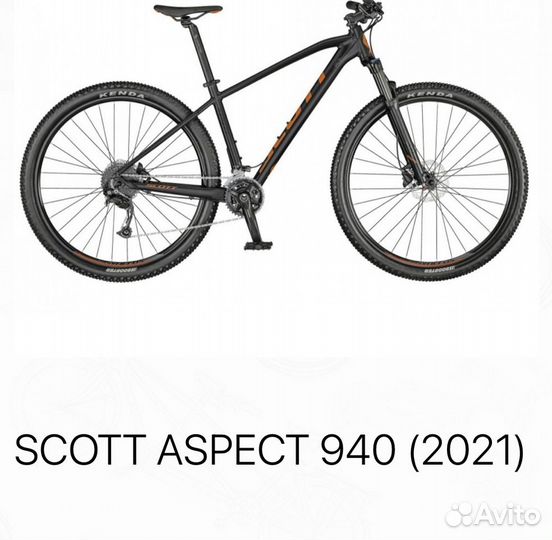 Горный велосипед scott aspect 940 (2021)