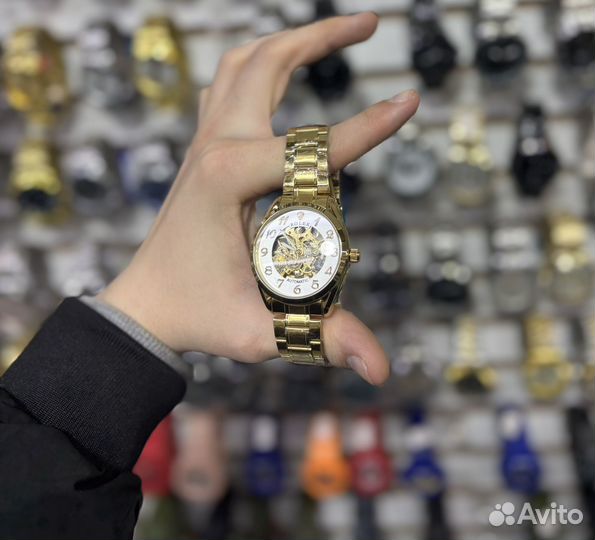 Часы мужские механические rolex золотые