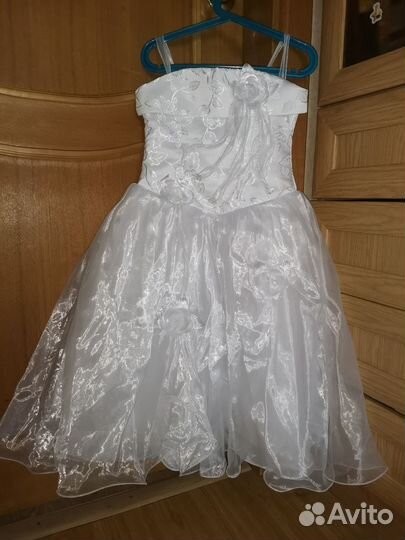 Новогодние платье на рост 122