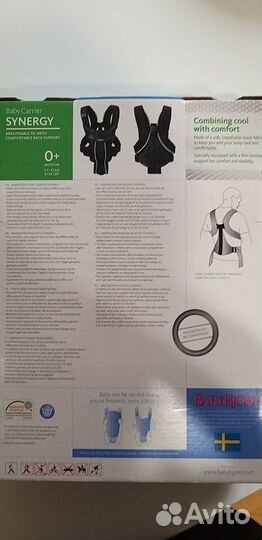Фирменный рюкзак для малышей-кенгурятник Babybjorn