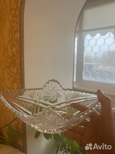 Ваза хрустальная СССР
