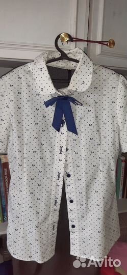 Блуза на девочку школьная