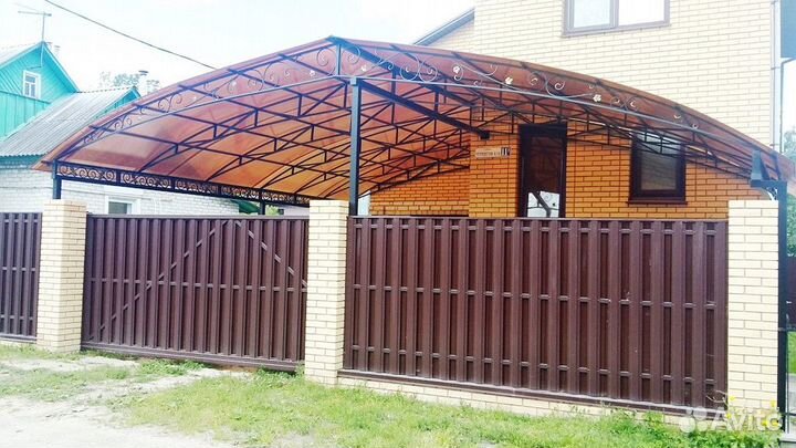 Сварочные работы, металлоцех, ворота, навесы, кмв