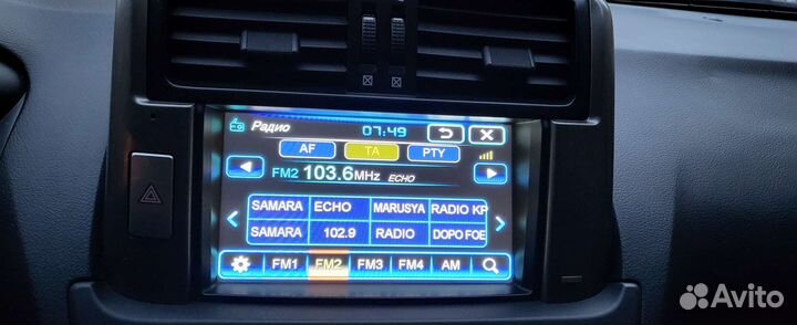 Автомагнитолла на Прадо 150