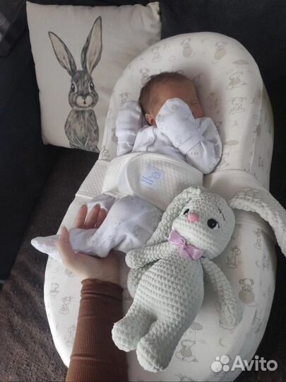 Кокон и подушка ортопедическая для младенцев