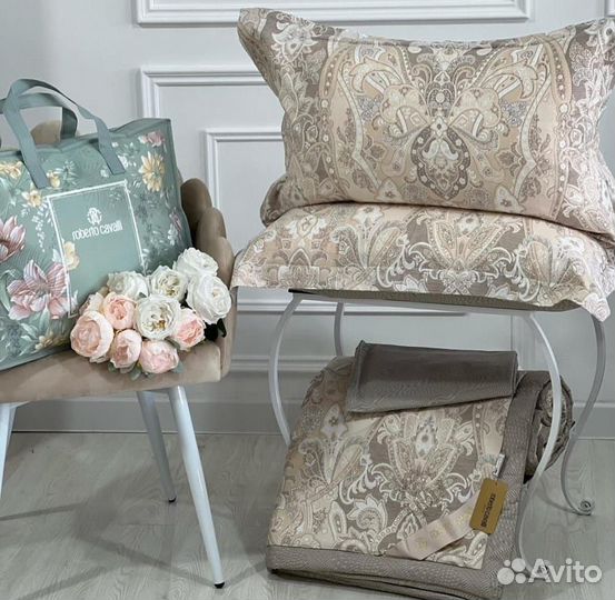 Постельное белье с одеялом Roberto Cavalli