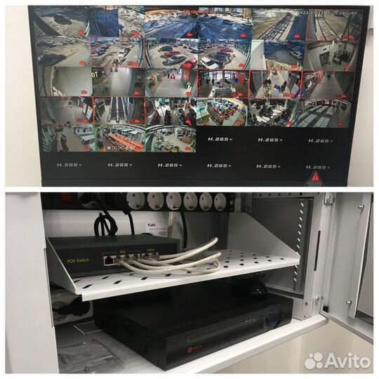 Монтаж систем видеонаблюдения