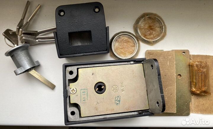 Замок накладной дисковый знд-1А СССР Литва