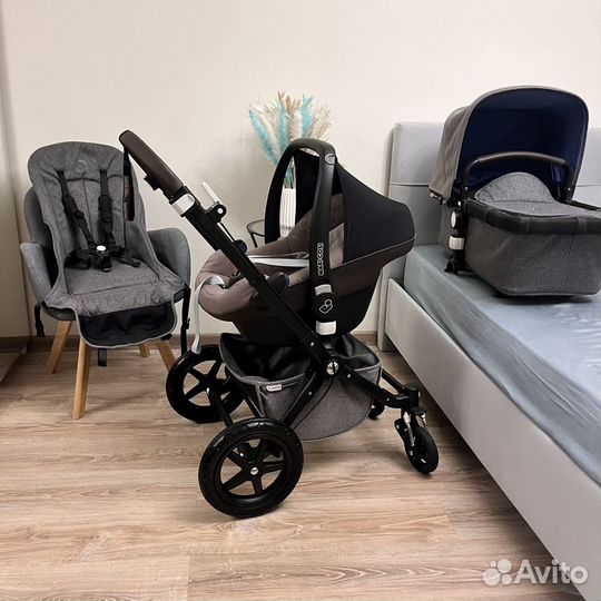 Коляска 2 в 1 bugaboo cameleon 3 blend лимит