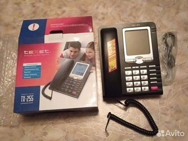 Домашний телефон texet