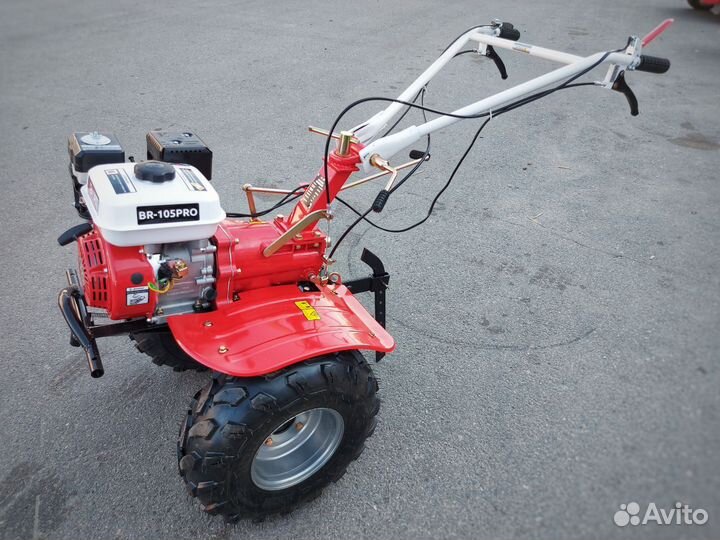 Мотоблок Brait BR-105 PRO 7 л.с широкие колеса