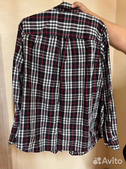 Рубашка в клетку женская 50 52