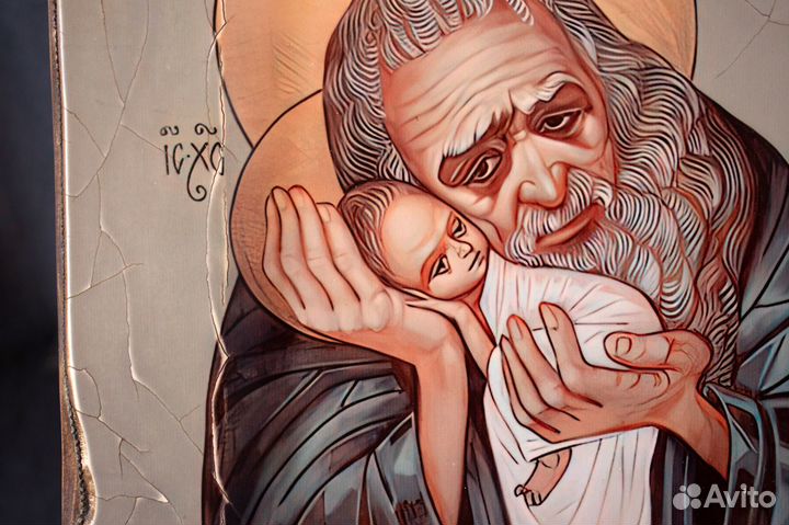 Икона деревянная 