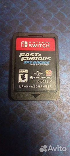 Fast & Furious: Spy Racers (Nintendo Switch)