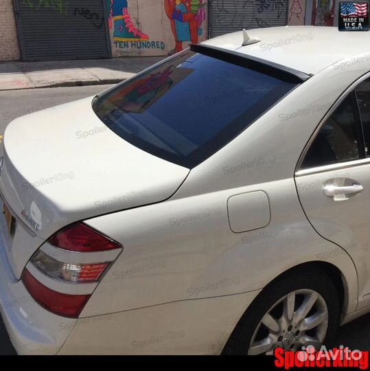 Спойлер заднего стекла Mercedes-Benz W221