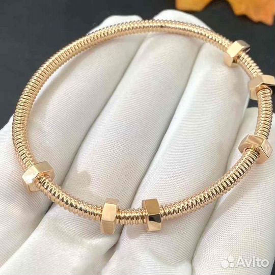 Браслет Cartier Ecrou из розового золота