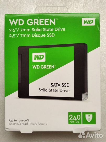 SSD 240Gb WD