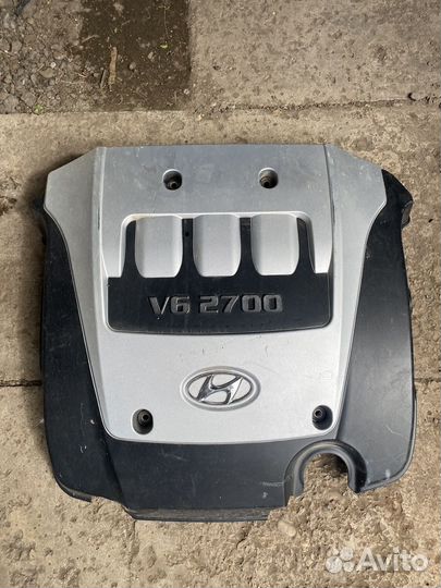 Крышка двигателя hyundai tucson