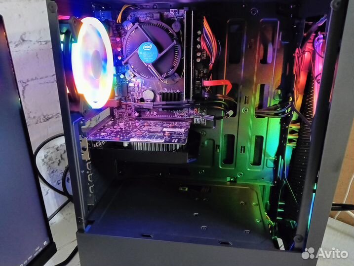 Игровой пк + Монитор (i5 + GTX1050 + MSI 24