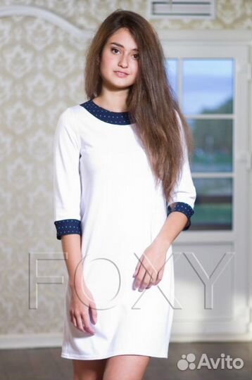 Новое трикотажное платье