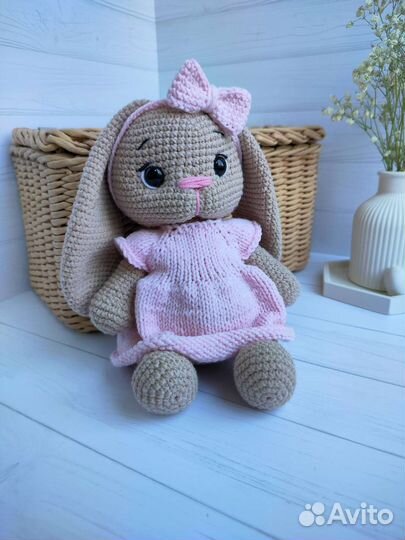 Зайка ручной работы