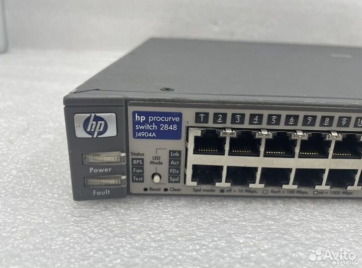 Коммутатор HP procurve 2848 48 port J4904A