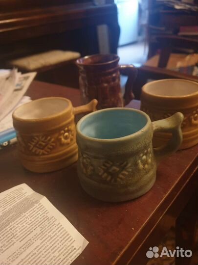 Кружка керамика, чашки песочное,стаканы СССР