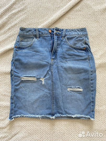 Джинсовая юбка
