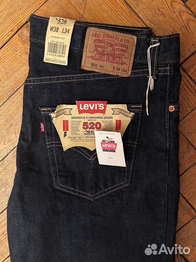 Джинсы levis модель 520 Сделаны в Англии