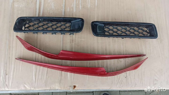 Реснички на фары mitsubishi lancer x