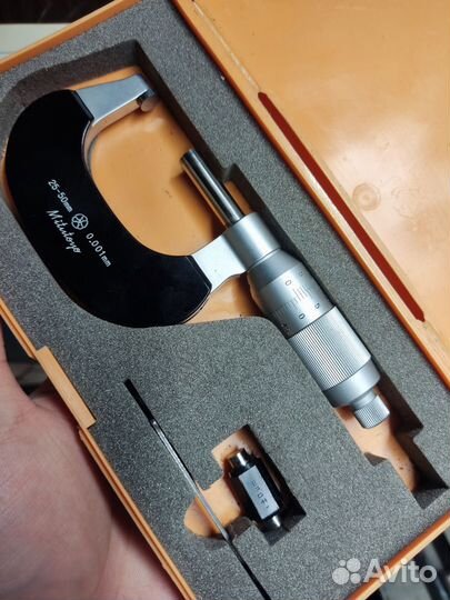 Микрометр Mitutoyo 25-50 0.001мм Япония