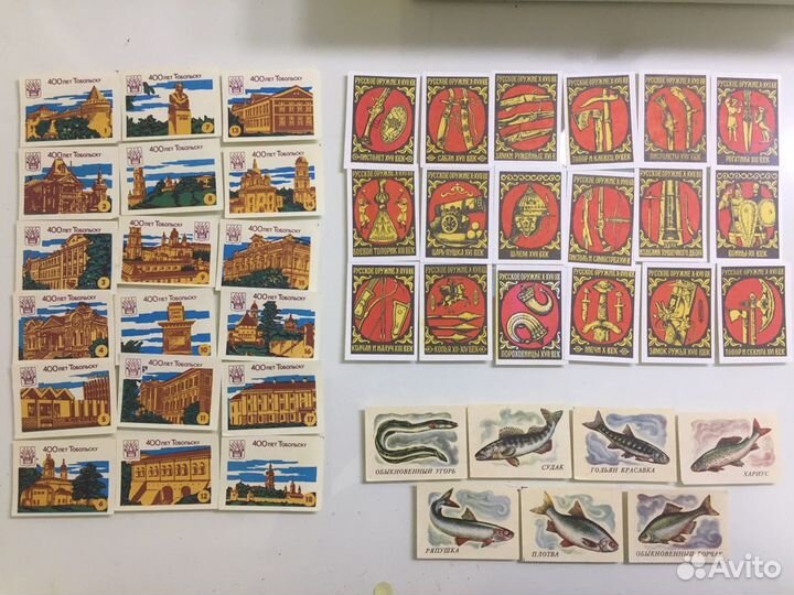 Этикетки спичечные СССР