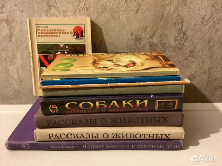 Рассказы о животных; собаки и кошки