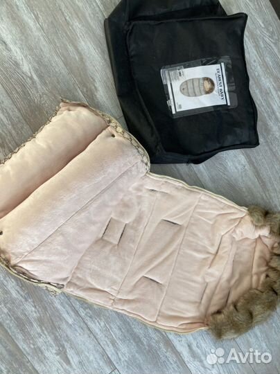 Зимний конверт на коляску