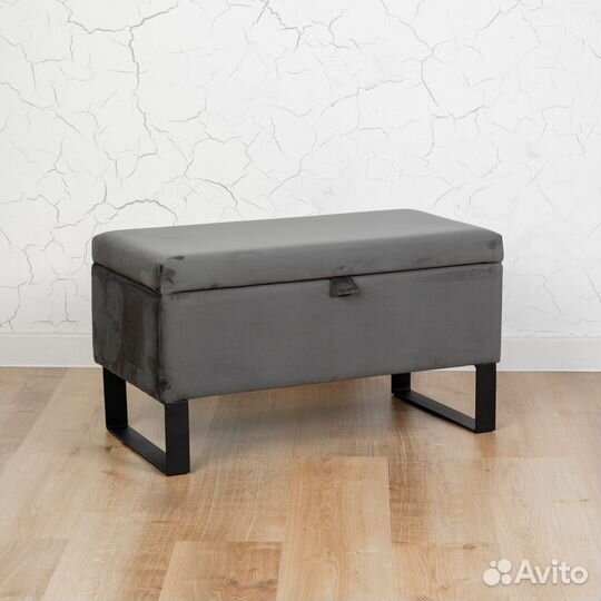 Банкетка пуфик с ящиком для хранения