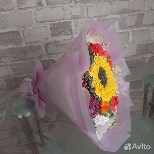 Съедобный букет на 1 сентября