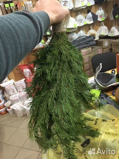 Веник для бани пихтовый